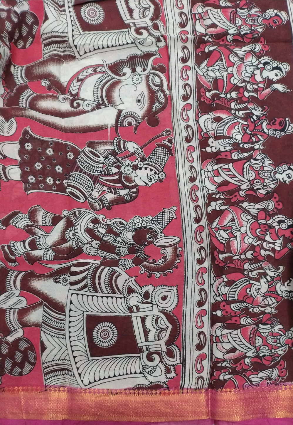 Kalamkari Silk 6yardz