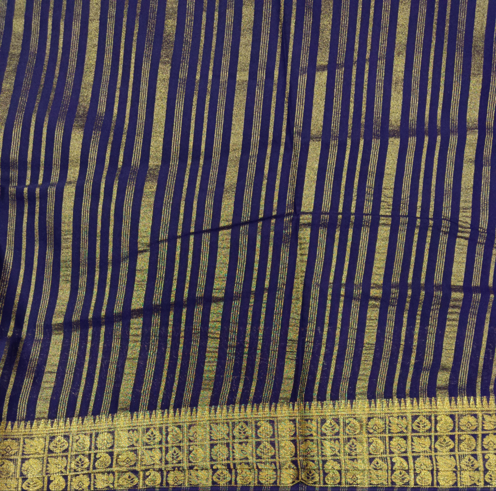 Mysore crepe silk (synthetic)