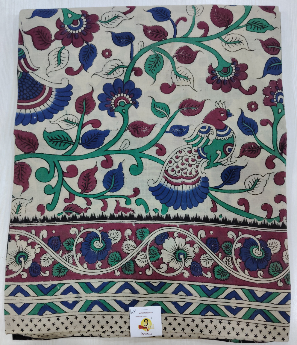 Kalamkari cotton 6yardz