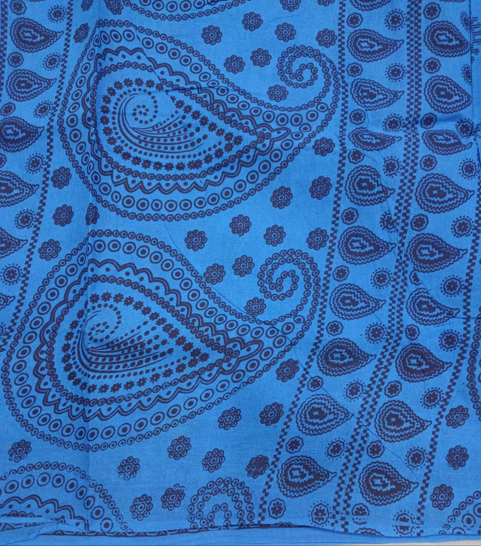 Sungudi cotton 10.5yards 49"