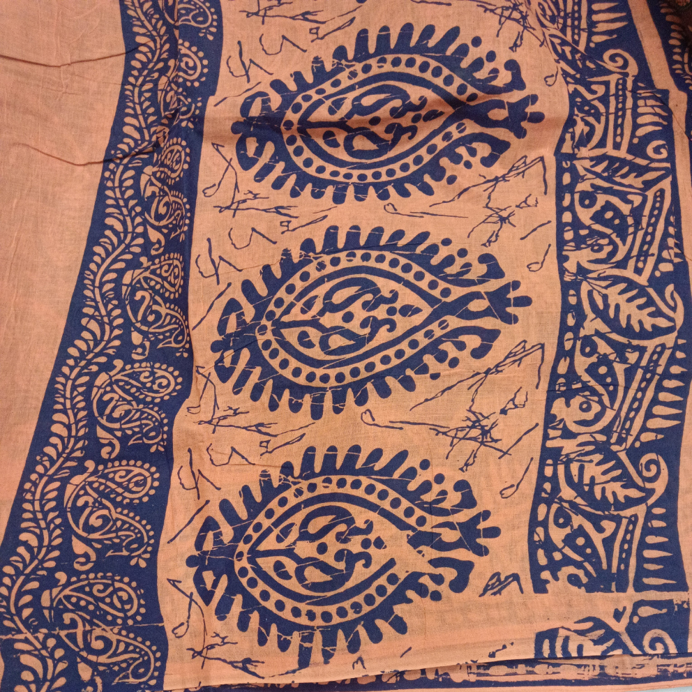 Sungudi cotton 10.5yards 49"