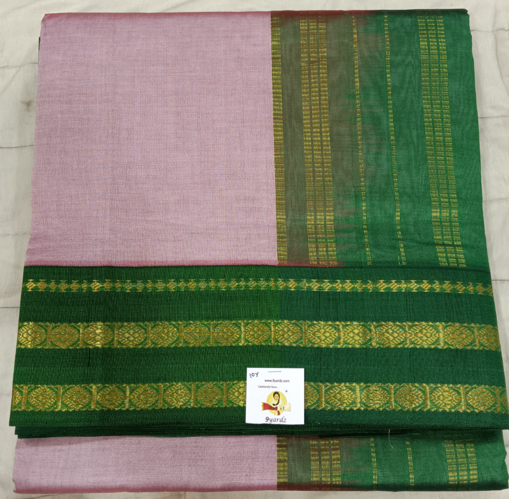 Semi Silk cotton Korvai Madisar