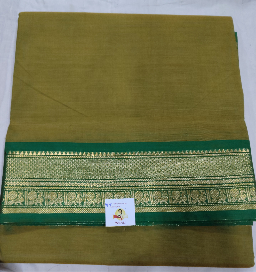 Chettinadu / Karaikudi cotton 9.5yards madisar