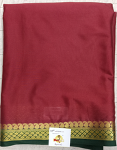 Load image into Gallery viewer, Mysore crepe silk (synthetic)