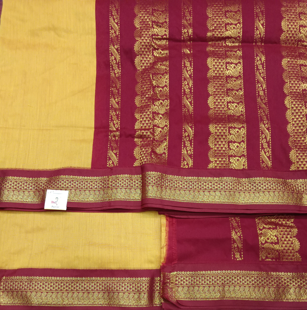 Kalyani Cotton Plain 9.5yardz