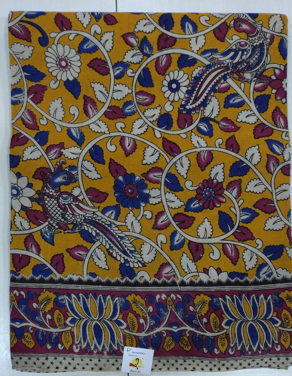 Kalamkari cotton 6yardz