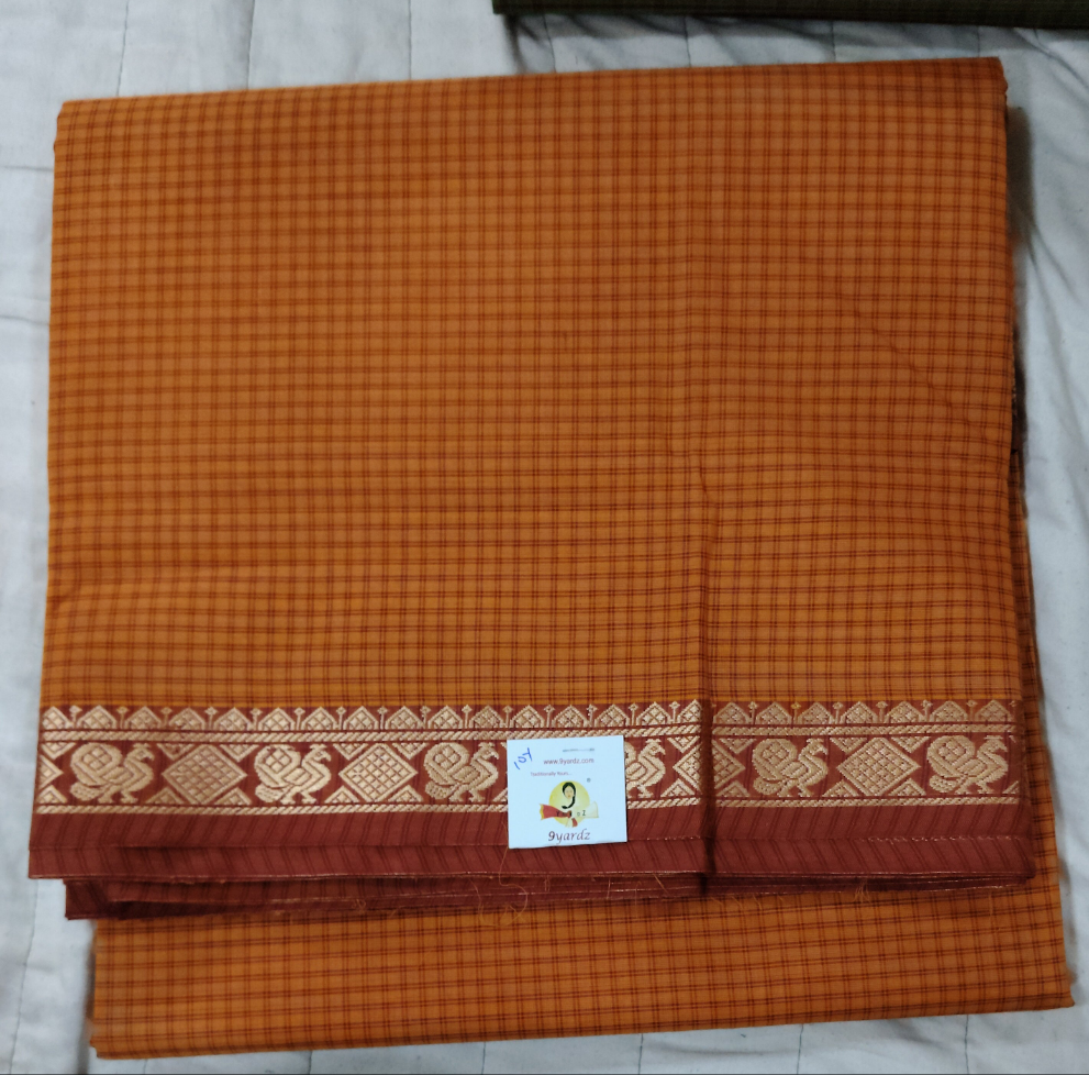 Chettinadu / Karaikudi cotton 10. yards madisar