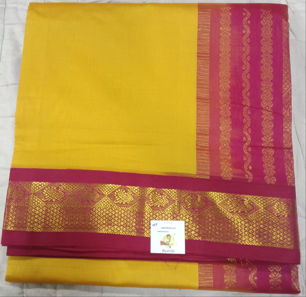 Semi Silk cotton Korvai Madisar