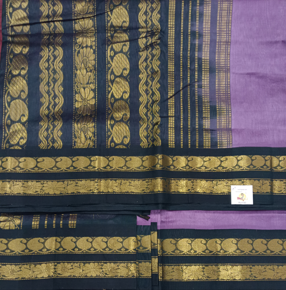 Pure silk cotton -Korvai 10yards madisar