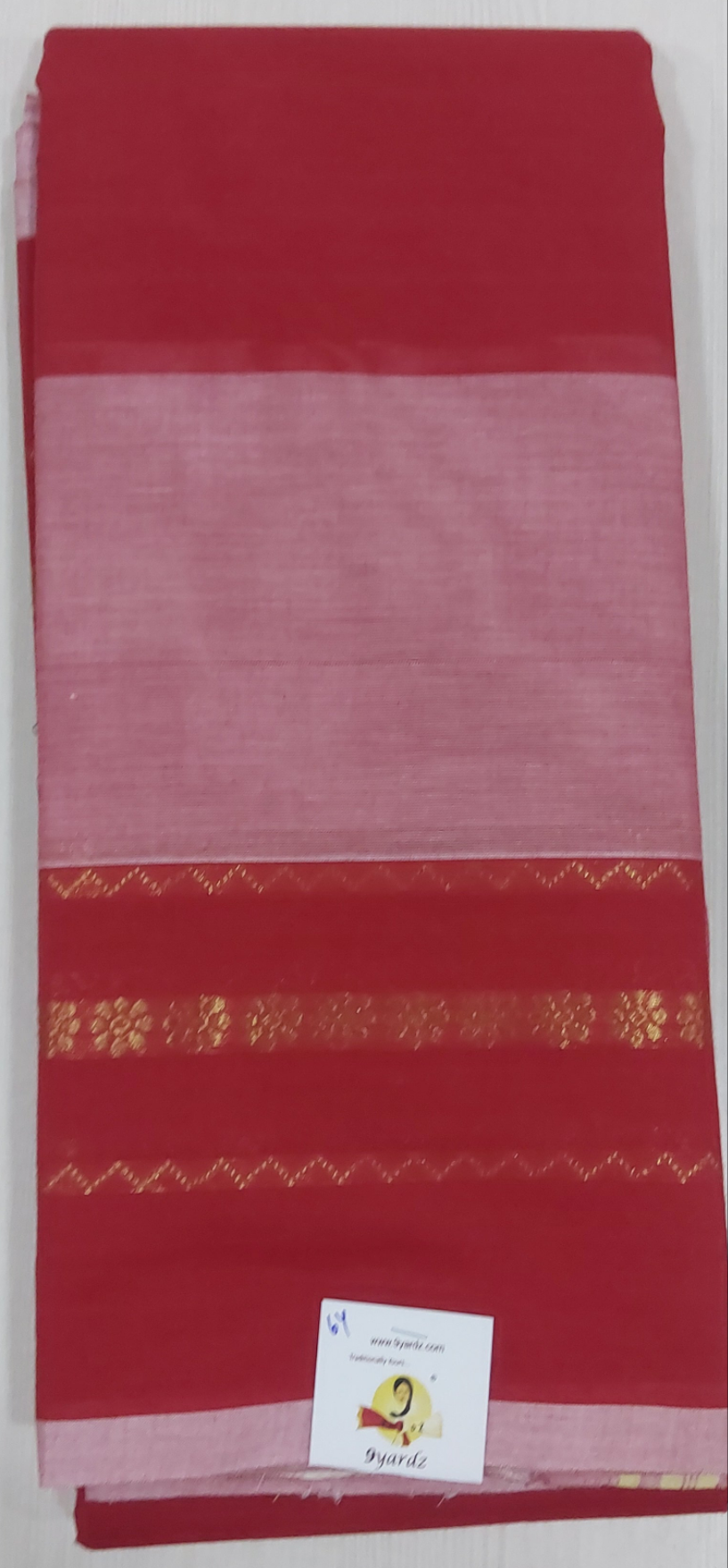 Chettinadu/ Karaikudi cotton 6 yards