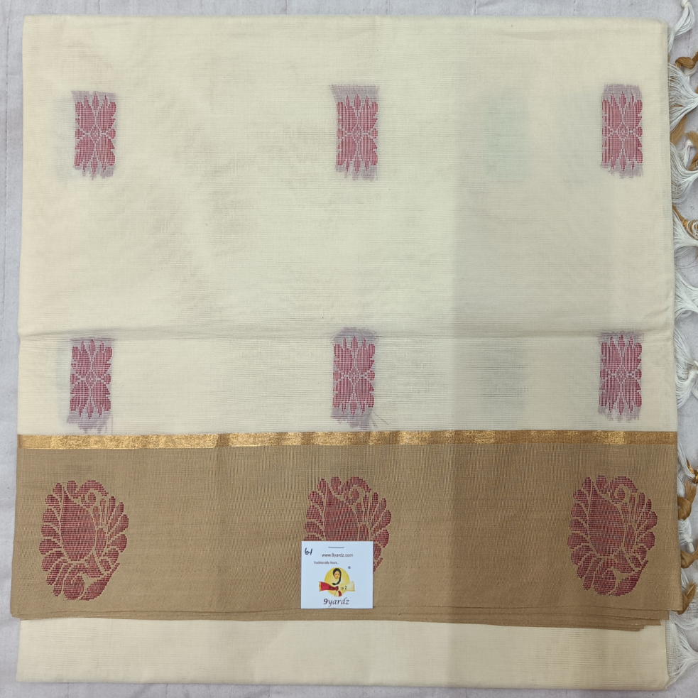 Chettinadu cotton Embossed 6 yardz