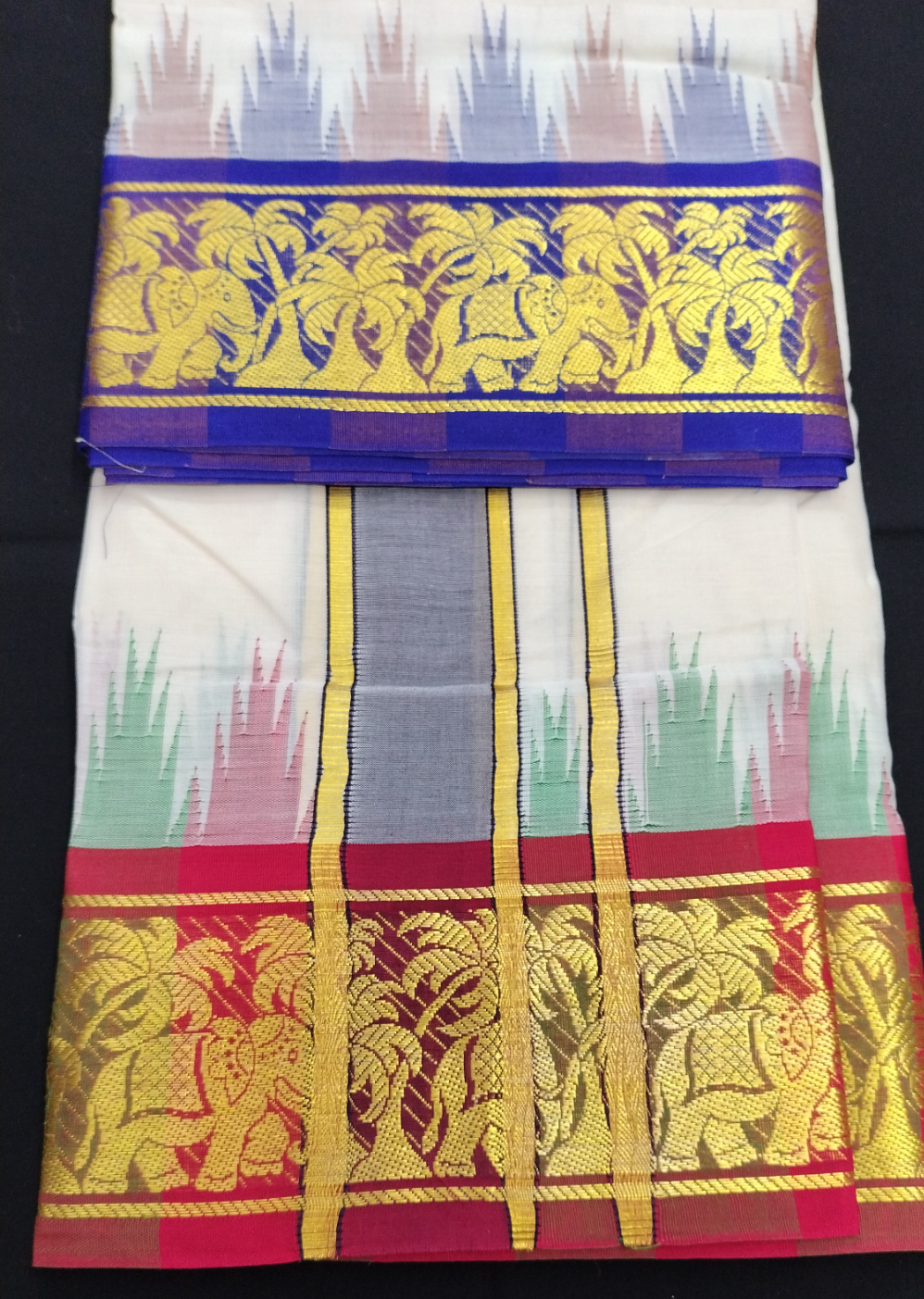 Pure cotton Muhurtham dhoti 9*5