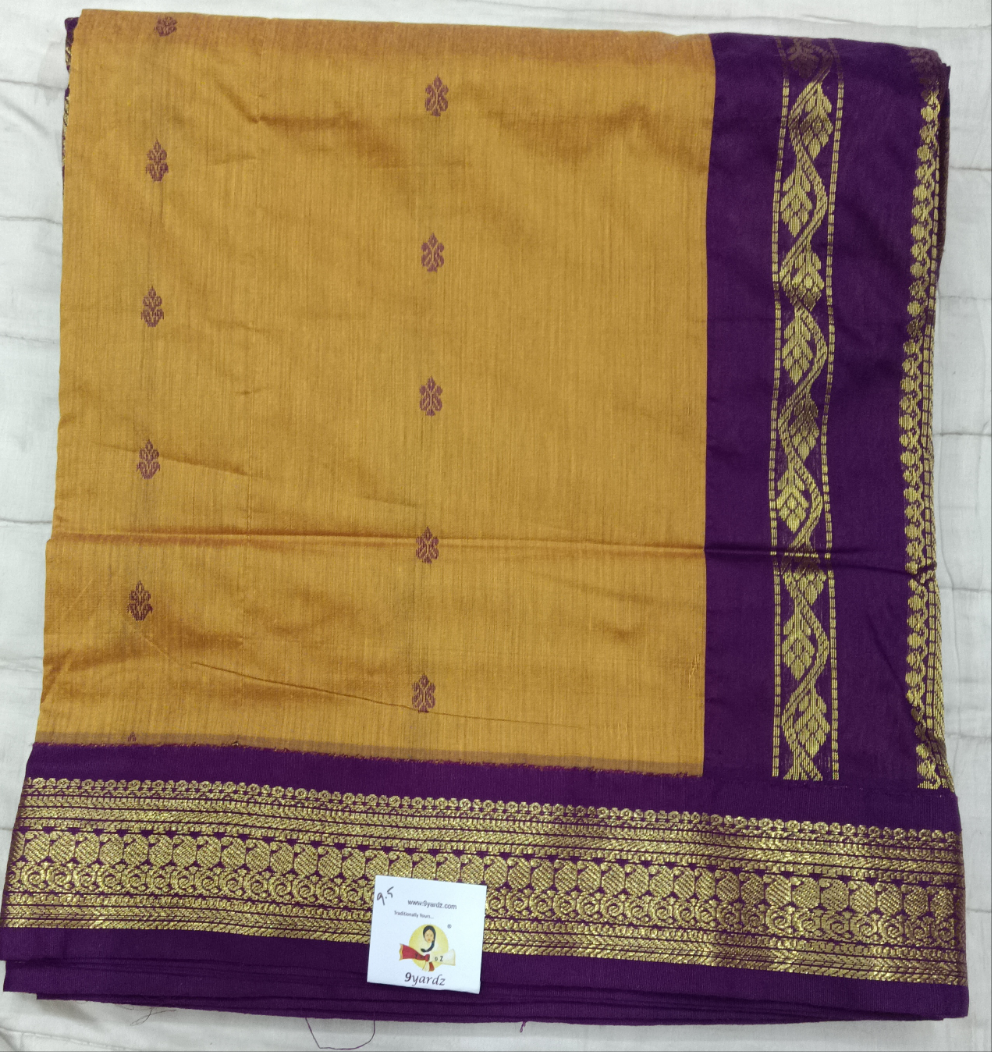 Kalyani Cotton Butta  9.5yardz