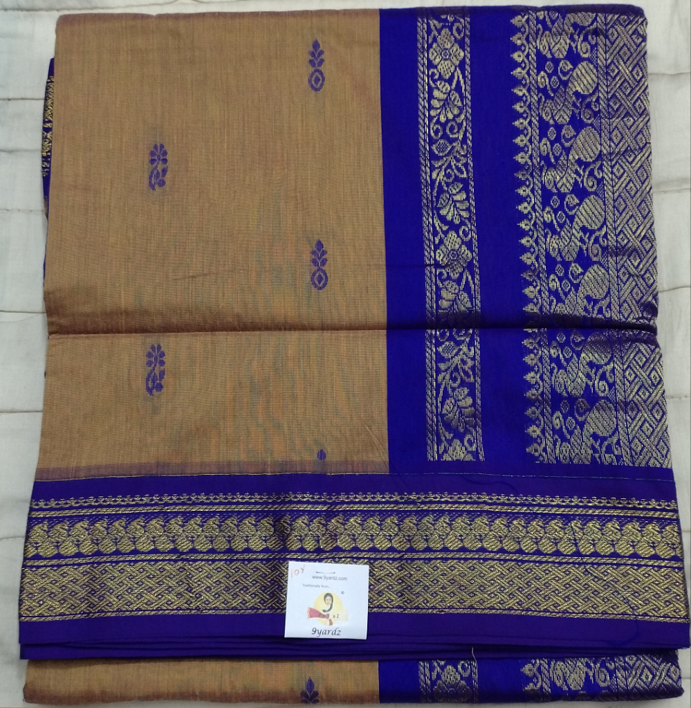 Kalyani Cotton Butta  9.5yardz