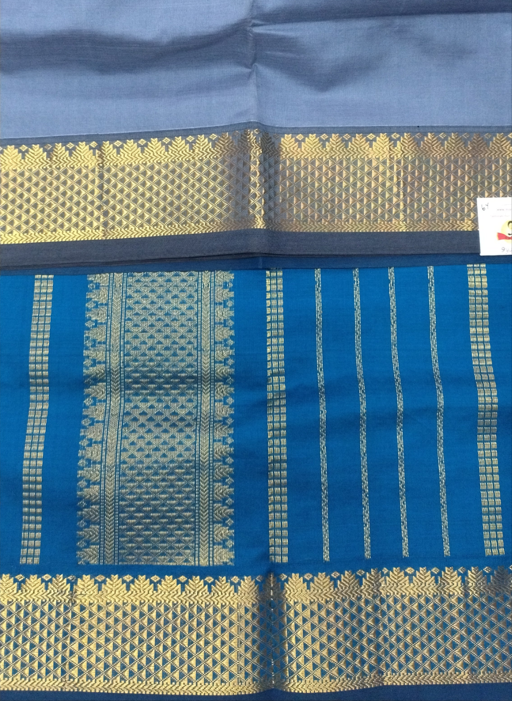Semi silk Embossed 6Yards