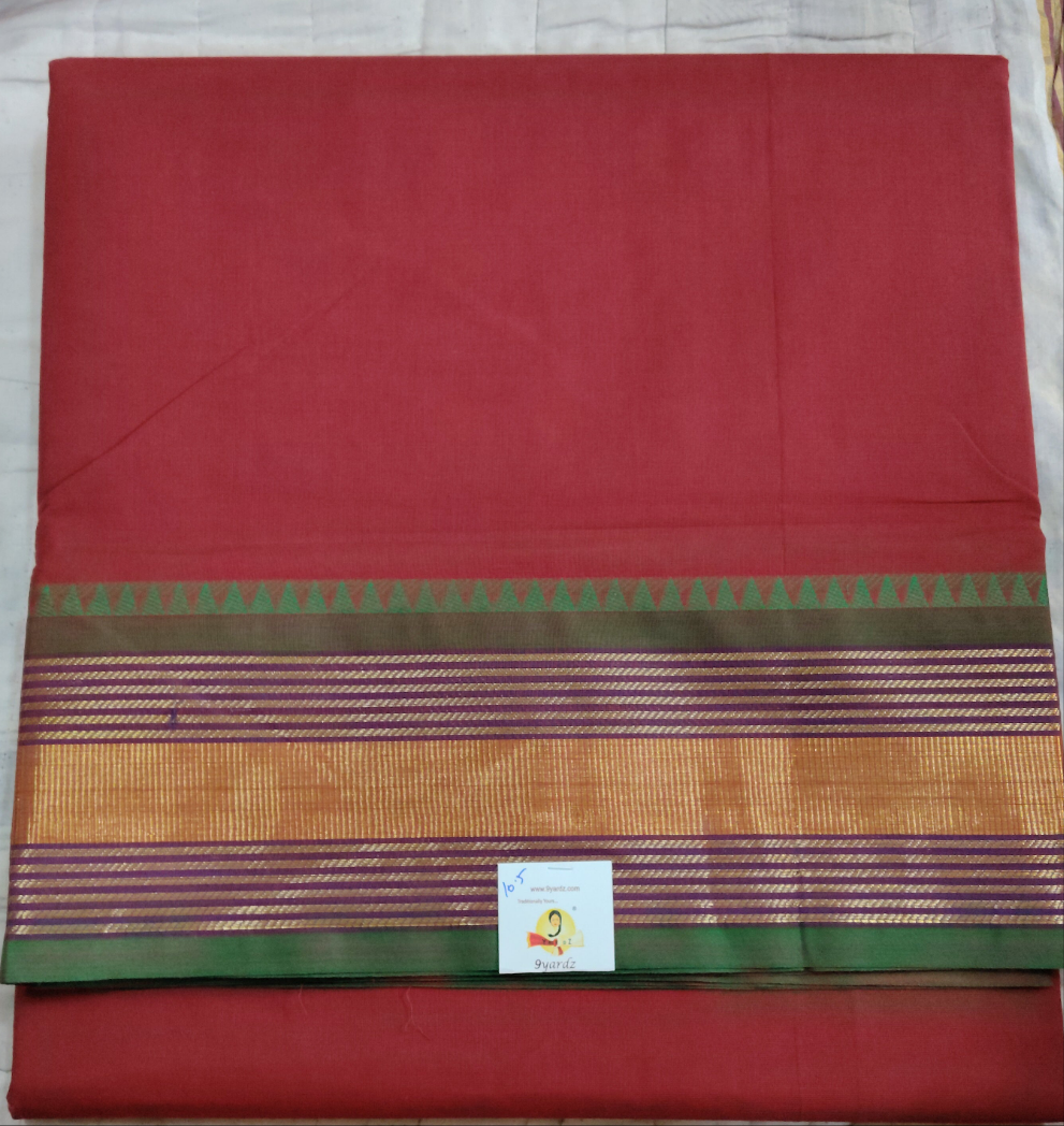 Chettinadu / Karaikudi cotton 10.5 yards madisar