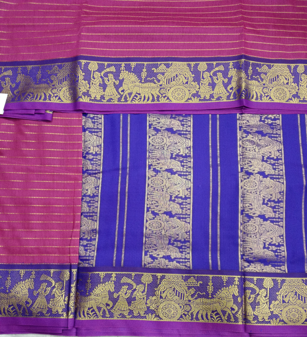 Akshaya cotton 10.25 yards madisar