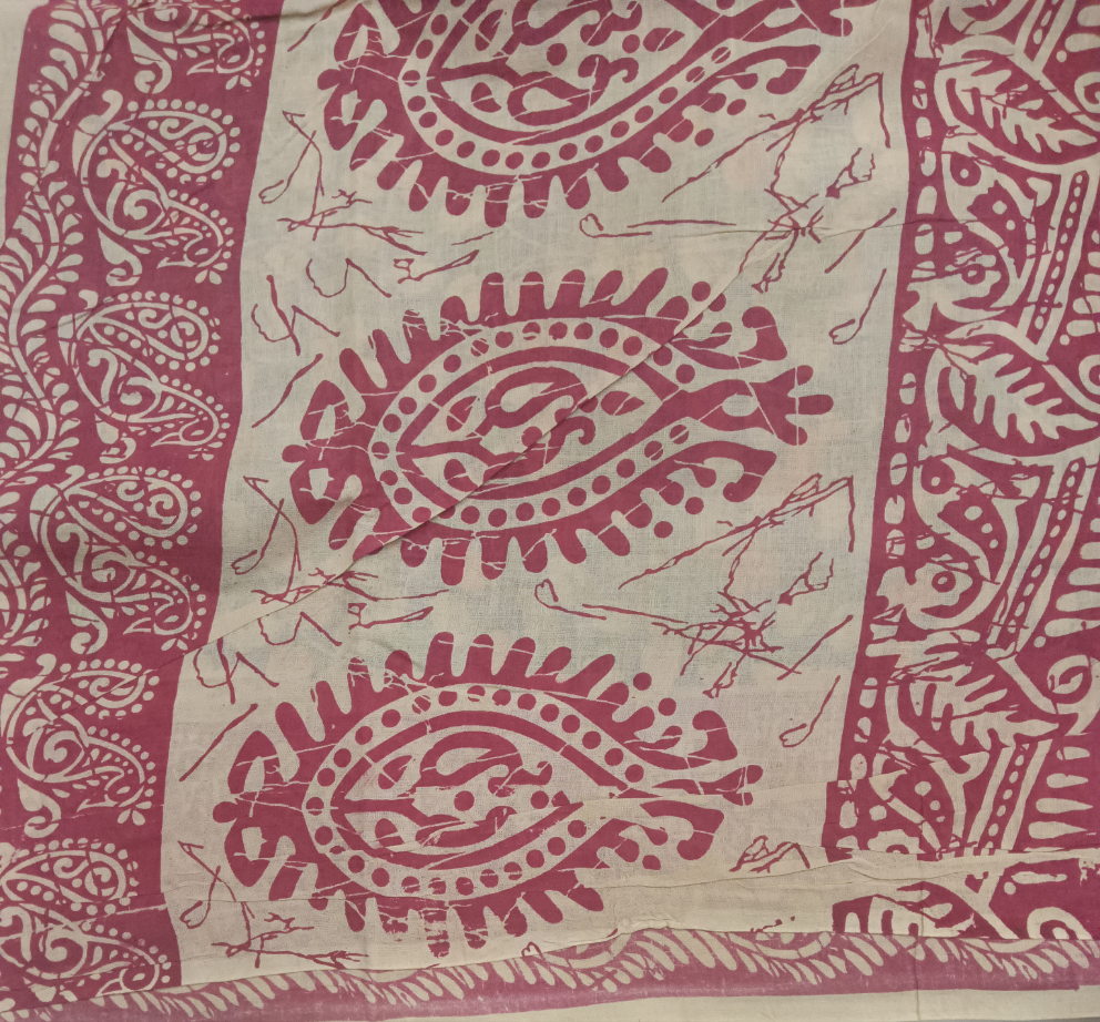 Sungudi cotton 10.5yards 49"