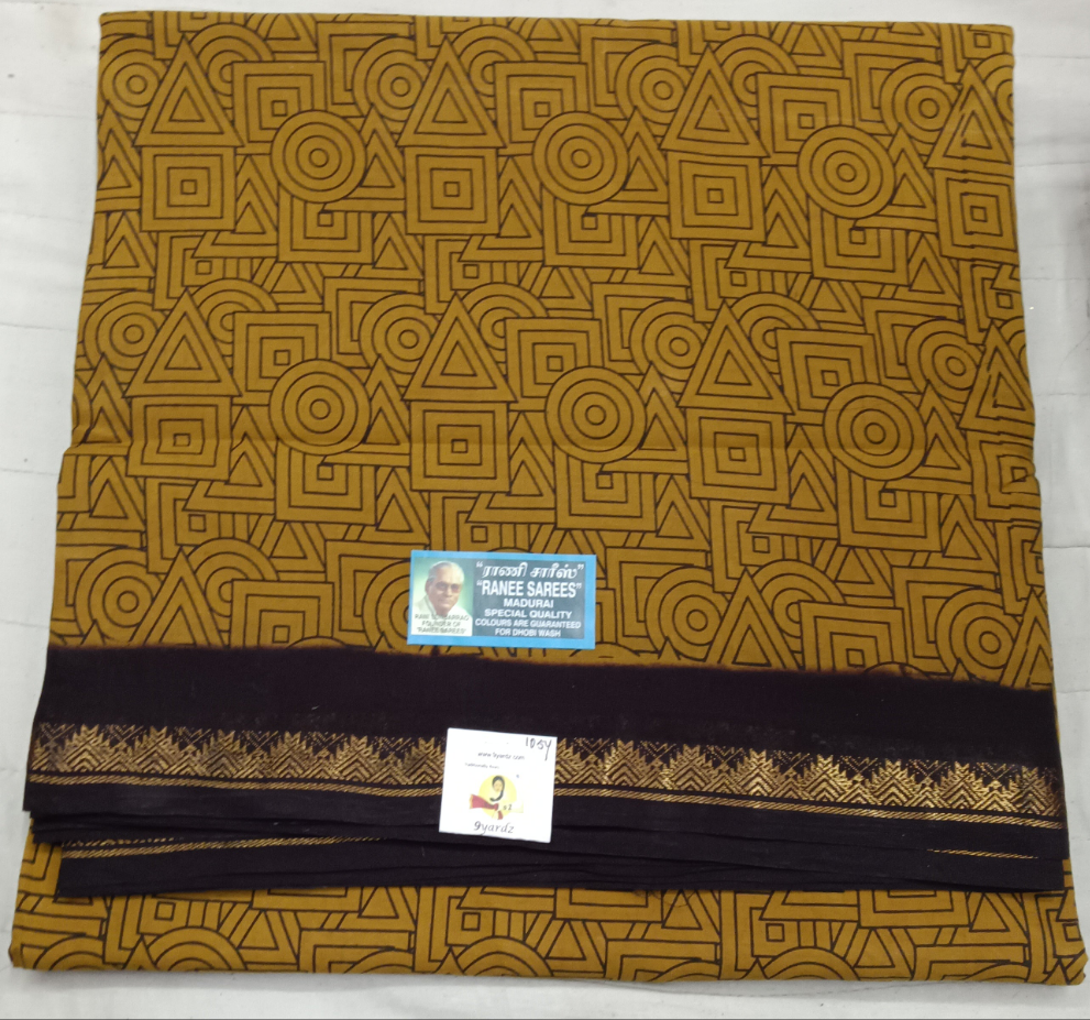 Ranee voyal saree 10.5yardz(9.5mtrs)