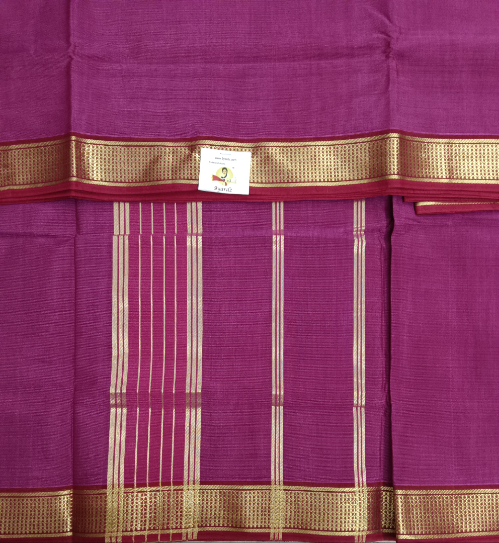 Devendra 60K border saree 10yards