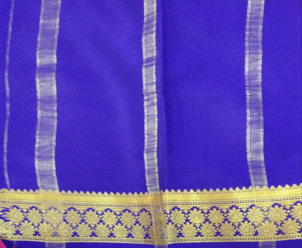 Mysore silk 6yardz