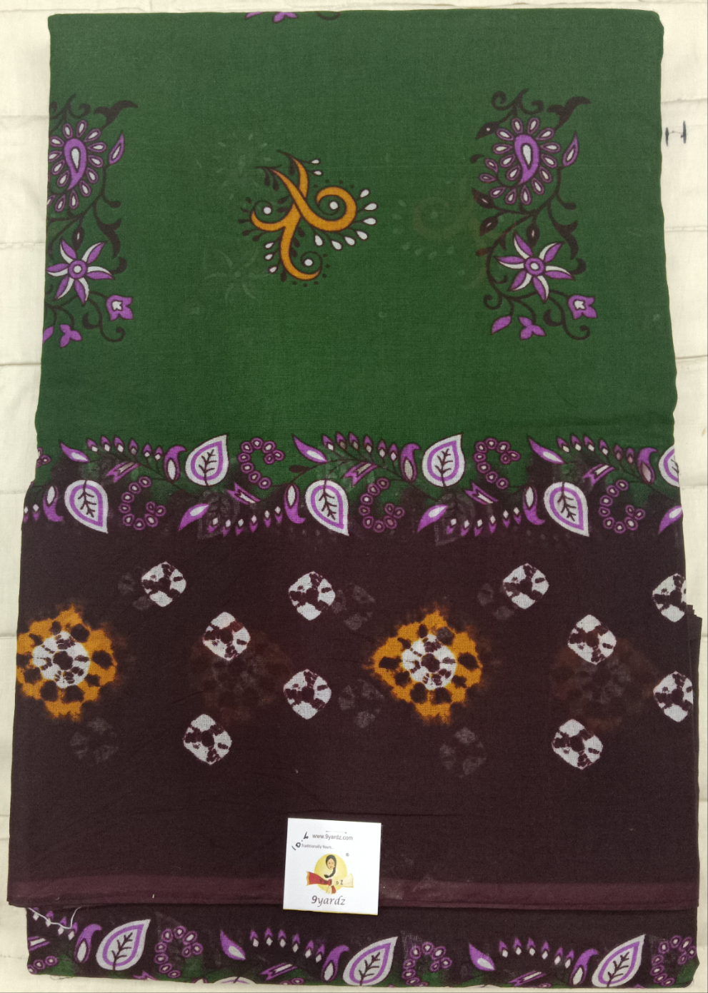 Erode cotton 10.5 yards madisar
