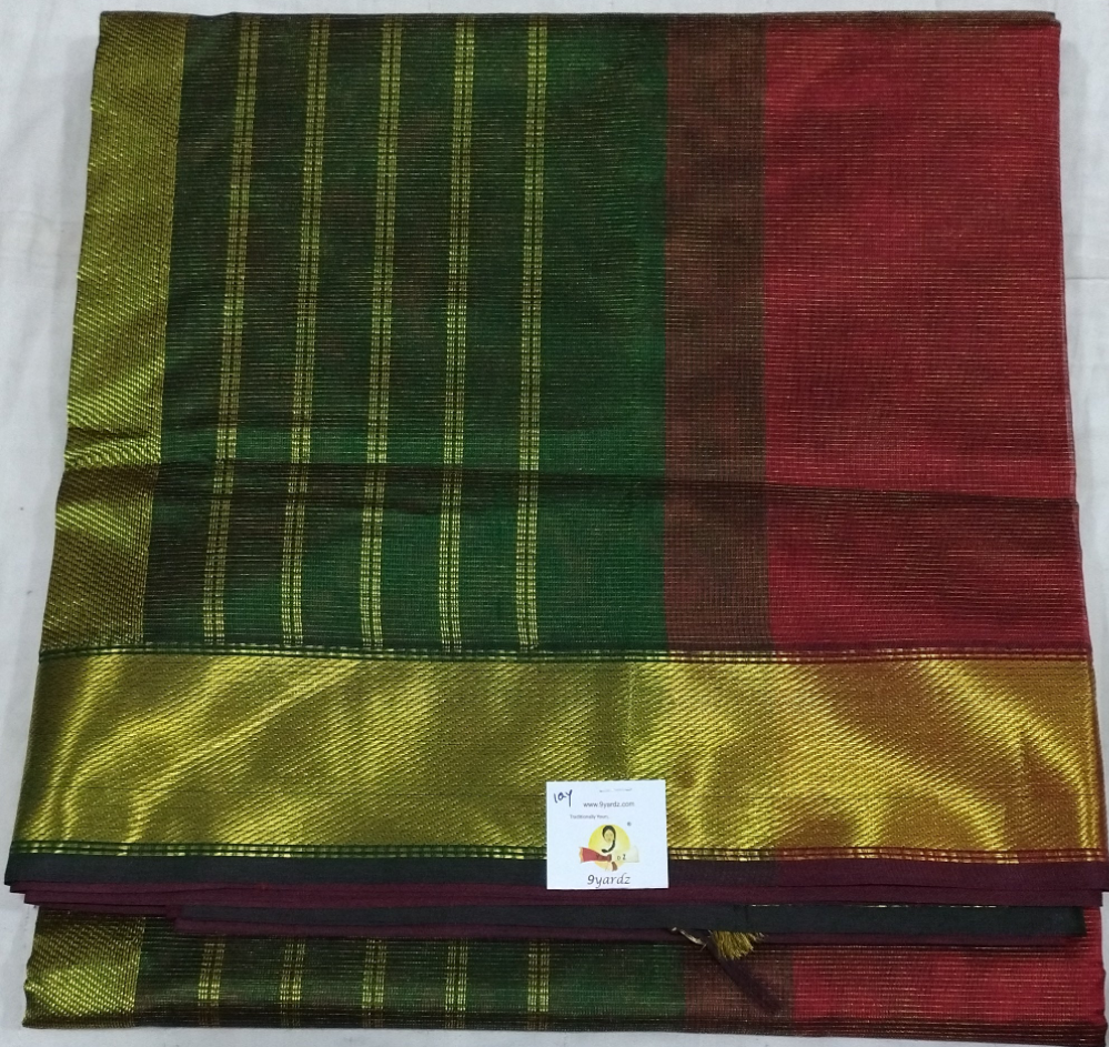 Pure silk cotton Vairaoosi 10yards madisar