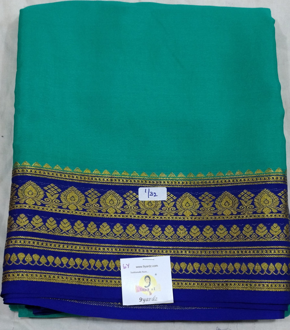 (Copy) Mysore silk 6yardz