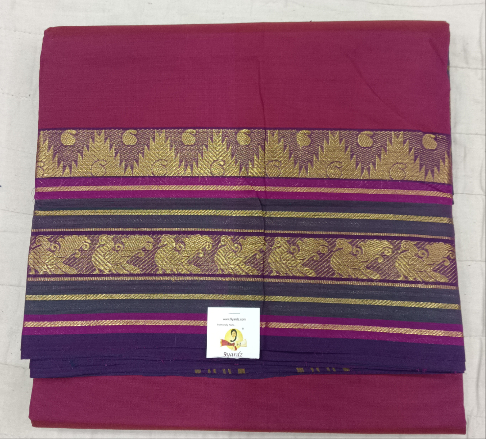 Chettinadu / Karaikudi cotton 10yardz madisar