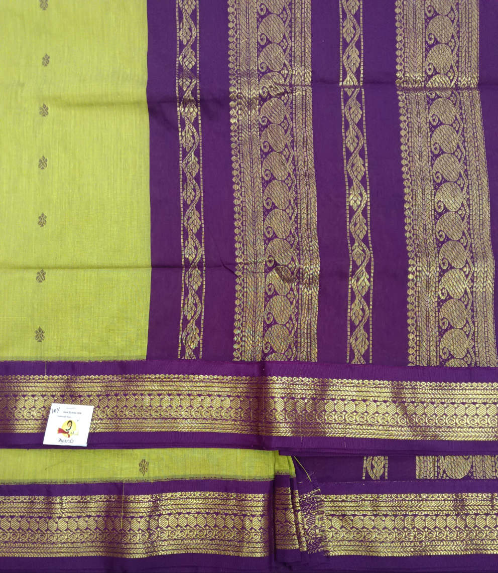 Kalyani Cotton Butta  9.5yardz