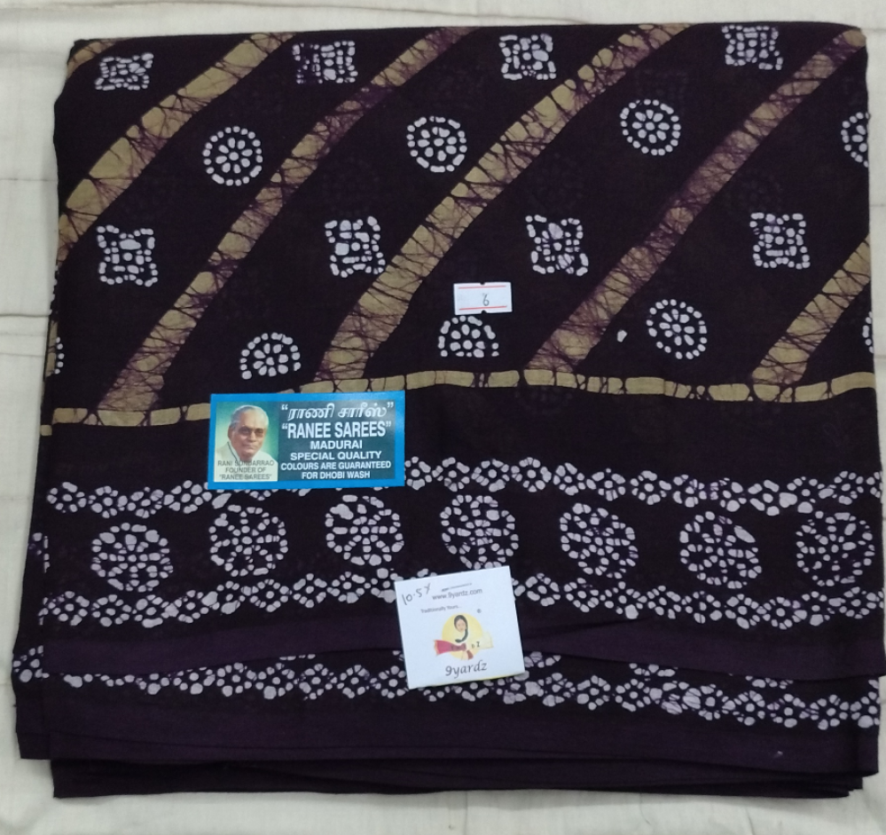 Ranee voyal saree 10.5yardz(9.5mtrs)