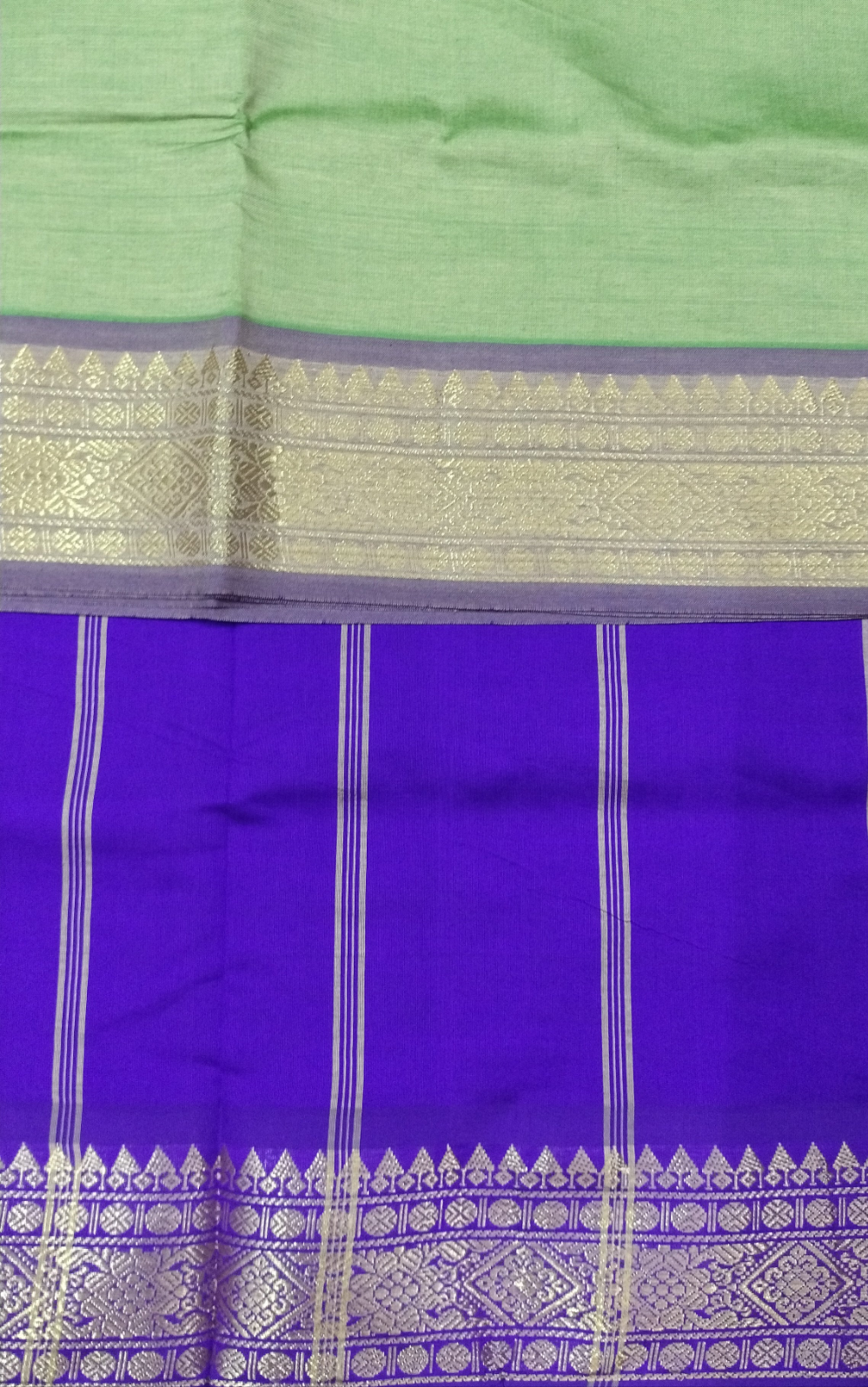 Semi silk Plain 6Yards