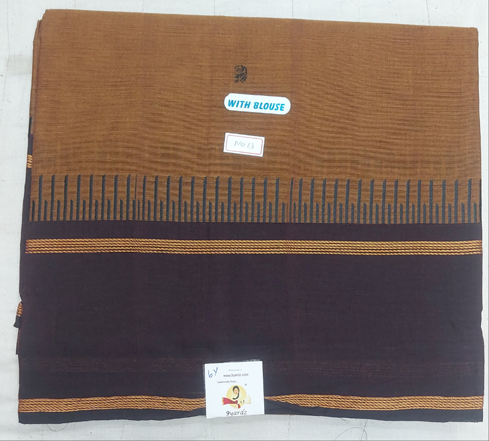 Chettinadu/ Karaikudi cotton 6 yards