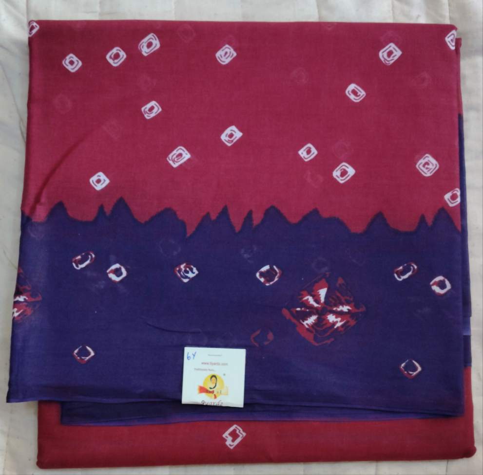 Erode cotton 5.5 metres