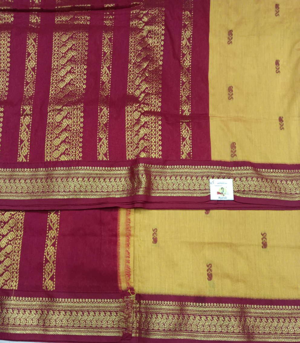 Kalyani Cotton Butta  9.5yardz