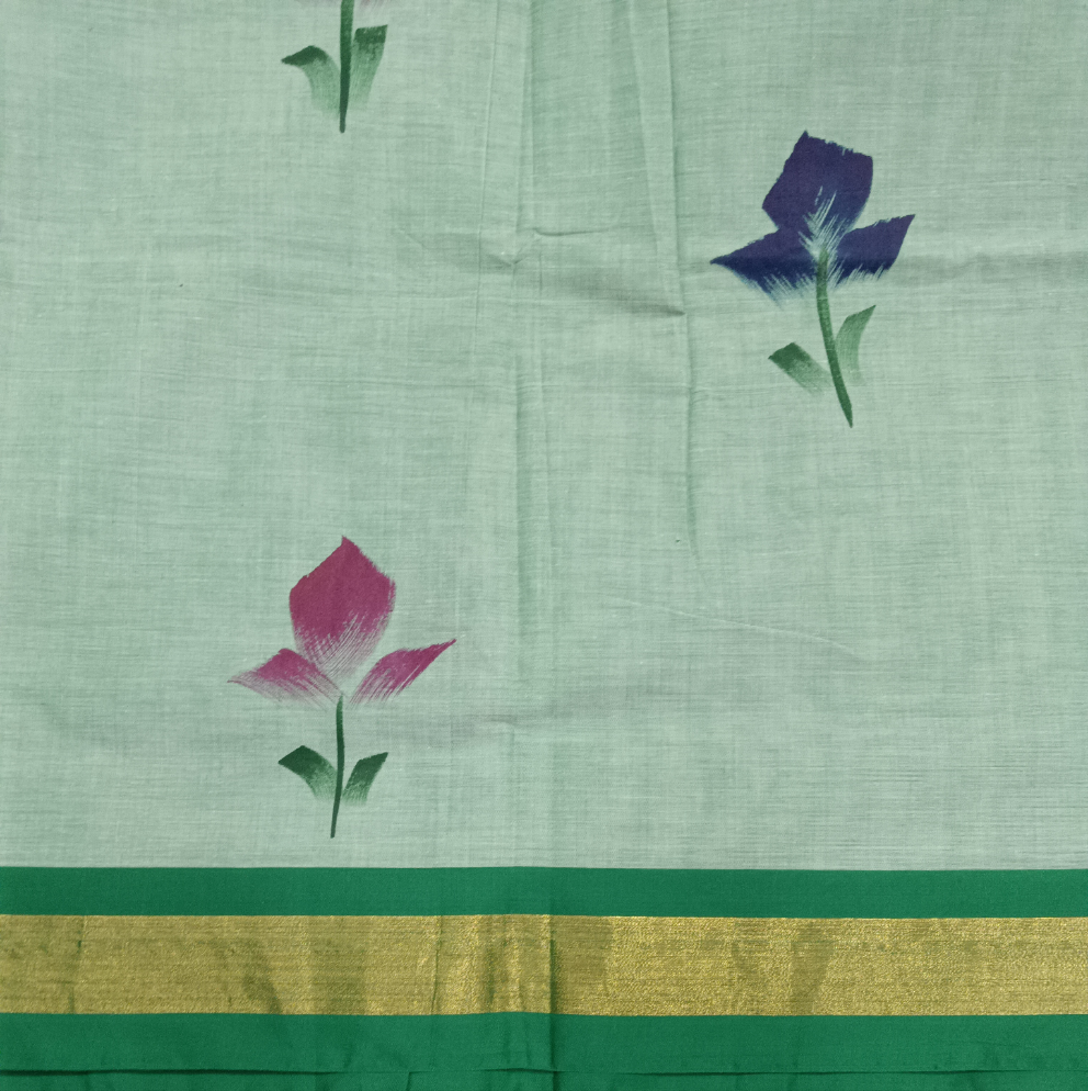 Printed cotton 6 yardz