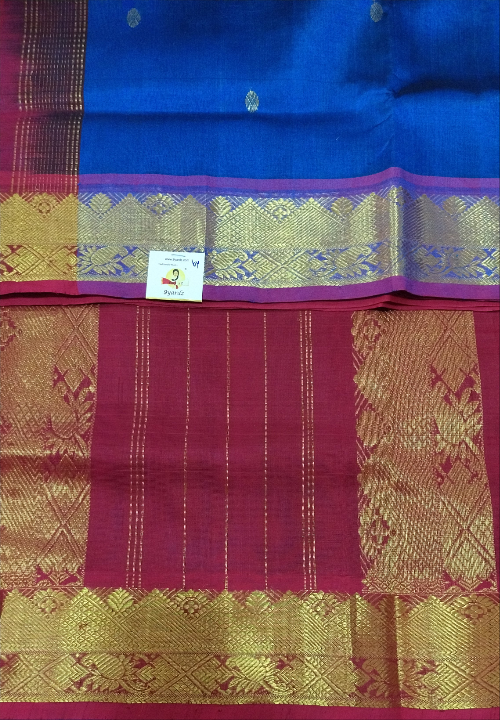 Pure silk cotton 6 yards