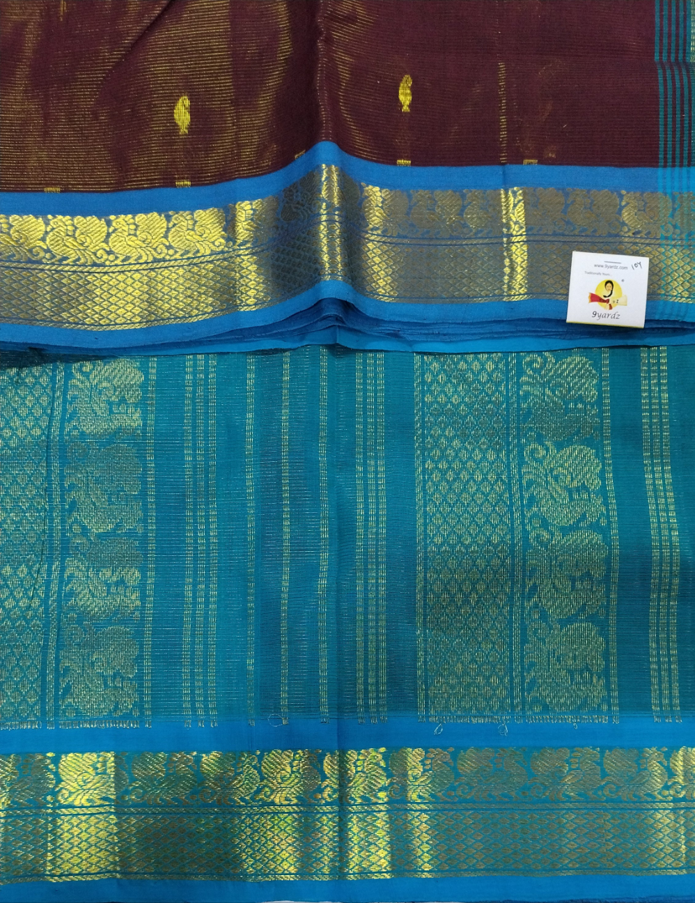 Pure silk cotton Vairaoosi 10yards madisar