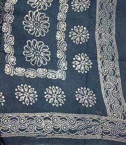 Sungudi cotton 10.5yards 49"