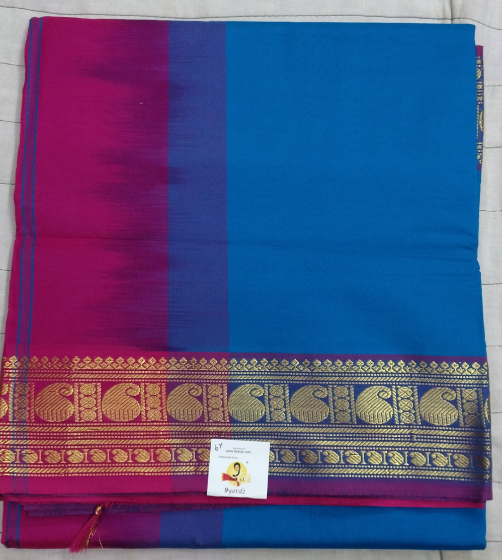 Semi silk Plain 6Yards