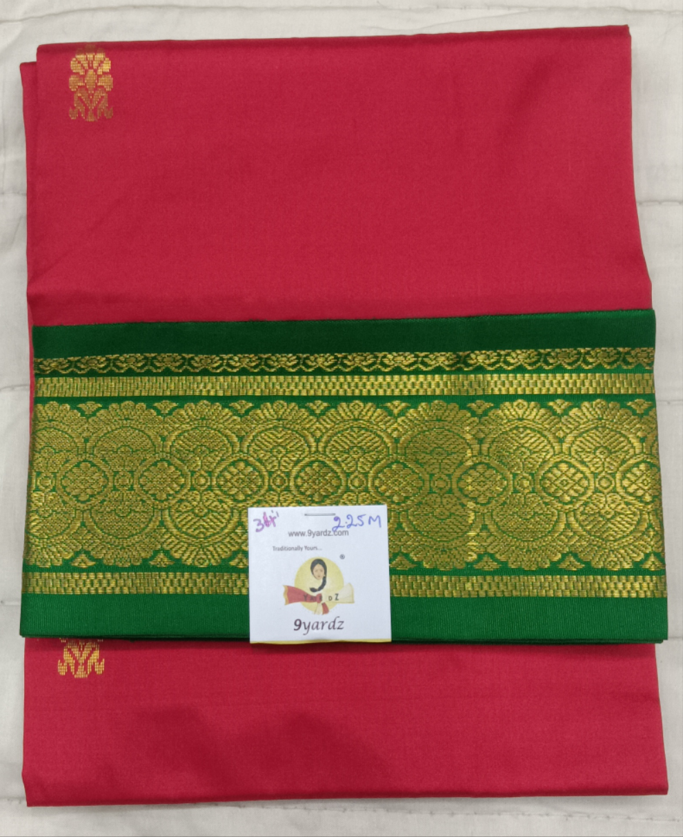 Pattu Pavadai Pure silk 34"