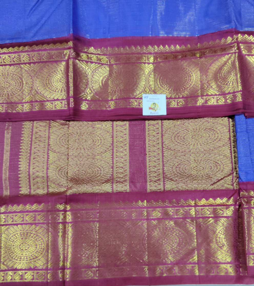 Pure silk Vairavoosi madisar 10yards