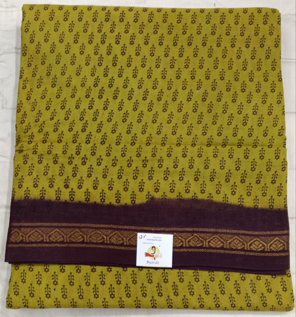 Sungudi cotton 12 yardz