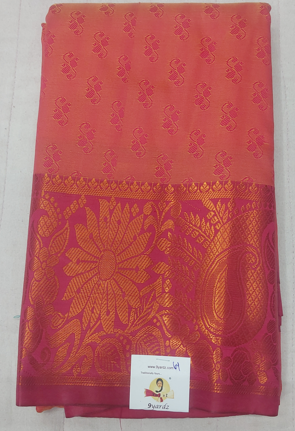 Rich poly Silk 6yardz