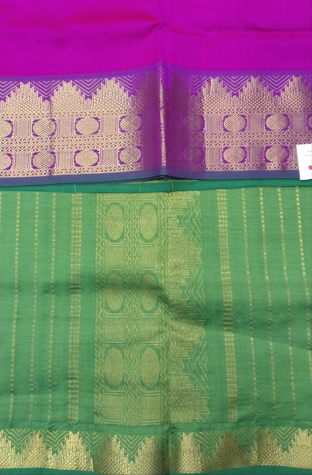 Semi silk Embossed 6Yards