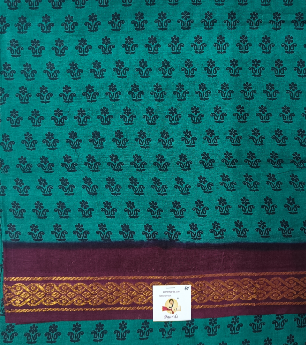 Sungudi cotton 6 yards
