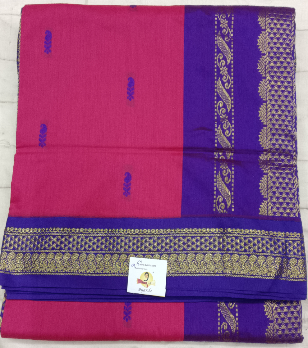 Kalyani Cotton Butta  9.5yardz
