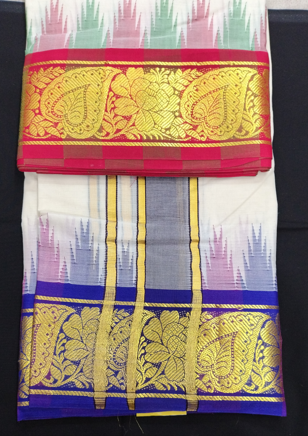 Pure cotton Muhurtham dhoti 10*6