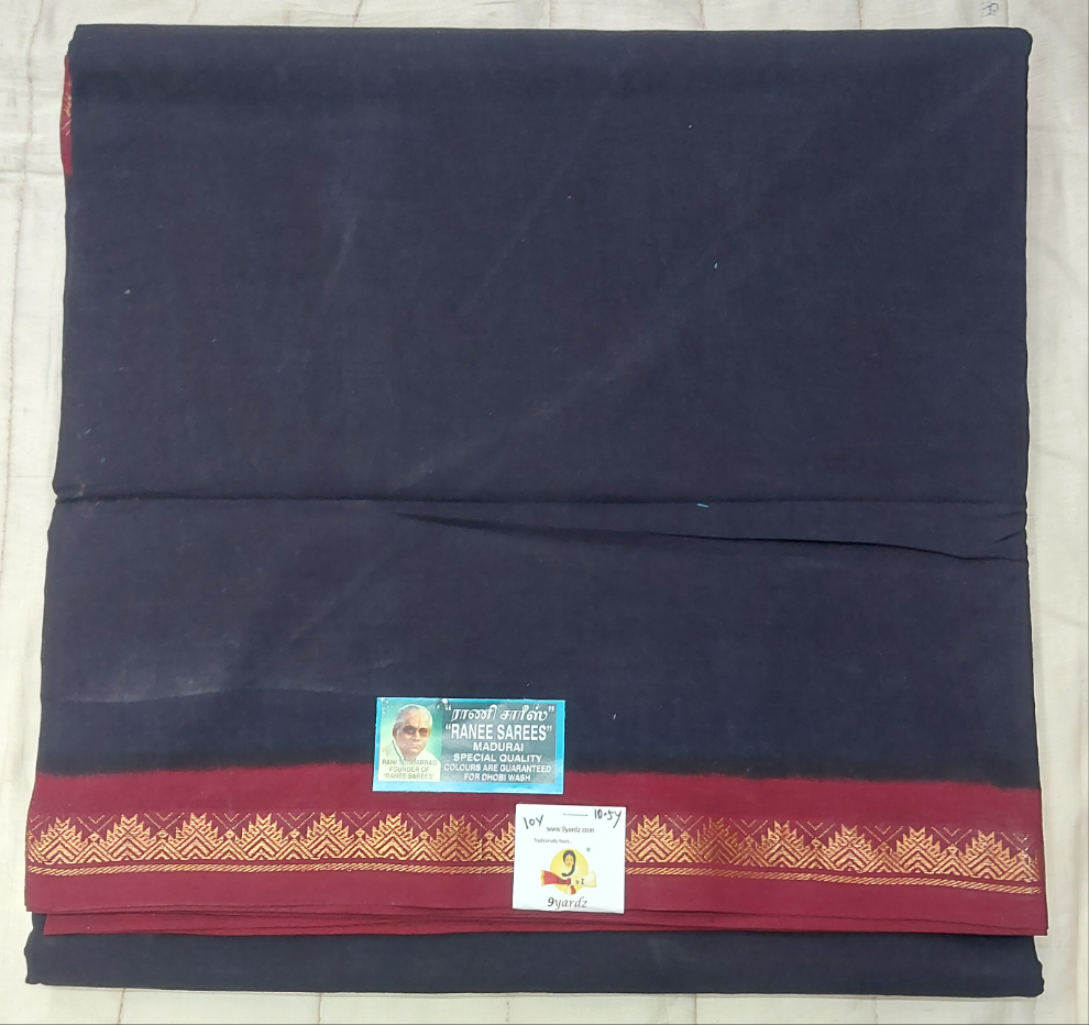 Ranee voyal saree 10.5yardz(9.5mtrs)