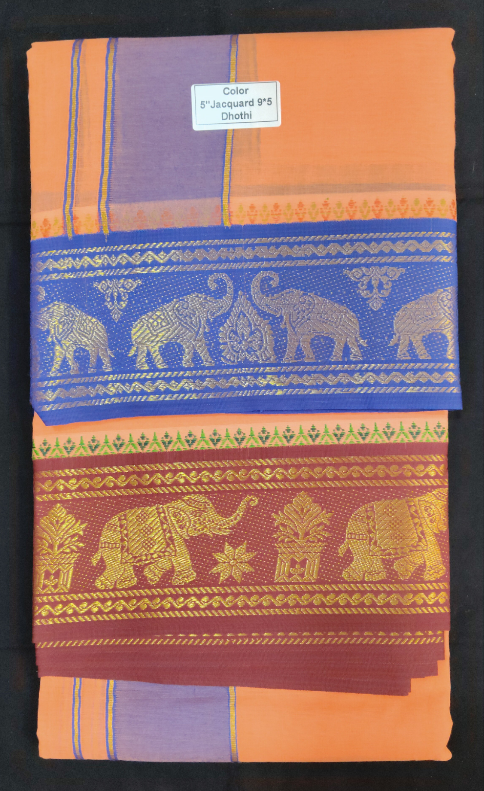 Cotton Colour  Dhothi 9*5
